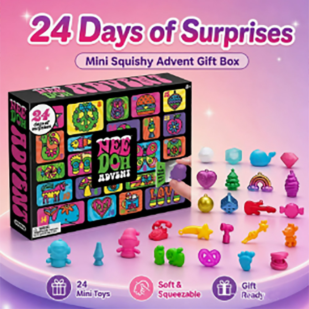 Needoh Advent Calendar 24 Days - Advent Calendar Gift 评论和价格