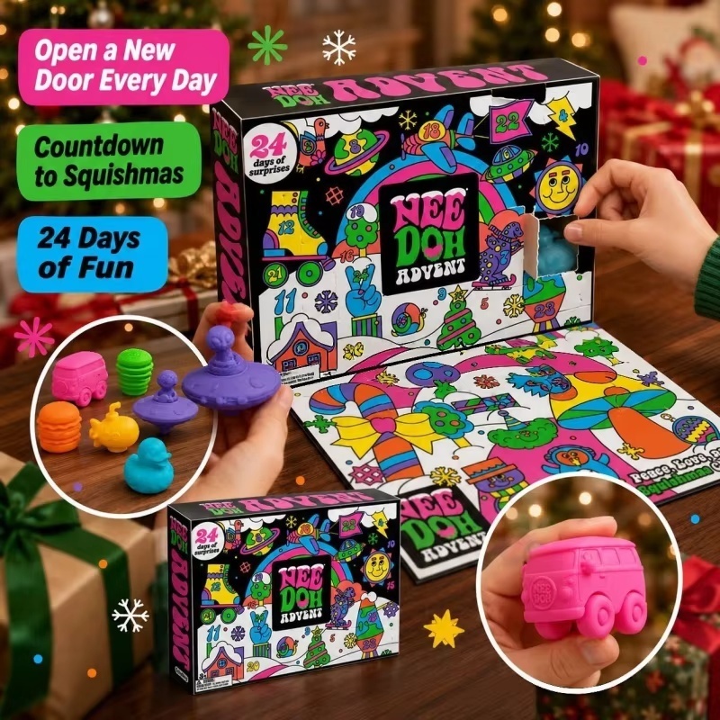 2026 New NeeDoh Christmas Adve - Advent Calendar Gift 评论和价格