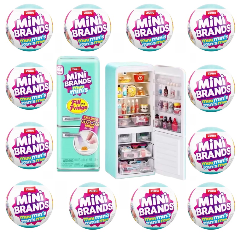 New ZURU Mini Brands Refrigera - Ornament Ball Set 评论和价格