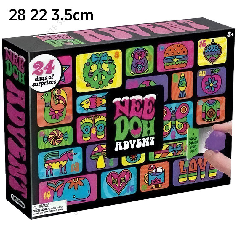 2026 NeeDoh Advent Calendar Gi - Advent Calendar Gift 评论和价格
