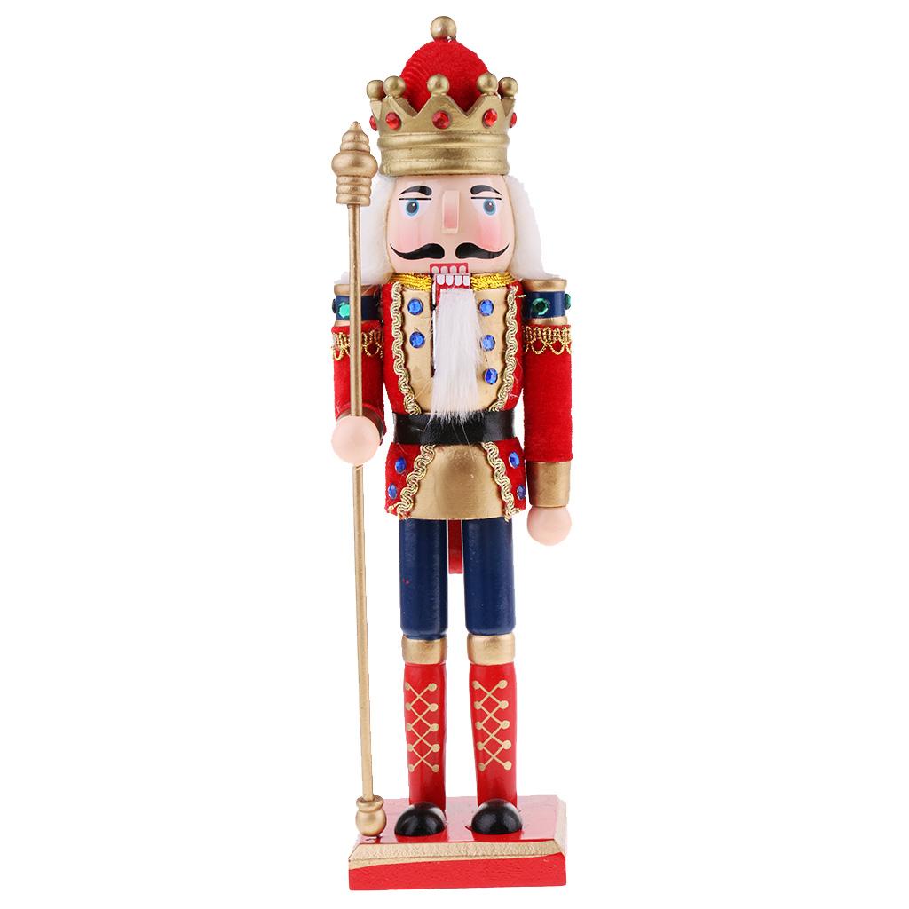 Hand Painted Wooden Nutcracker - Nutcracker Figurine 评论和价格