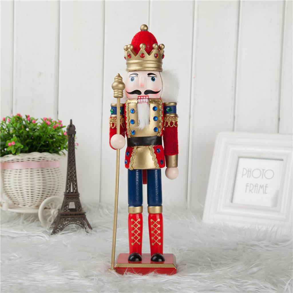 Hand Painted Wooden Nutcracker - Nutcracker Figurine 评论和价格