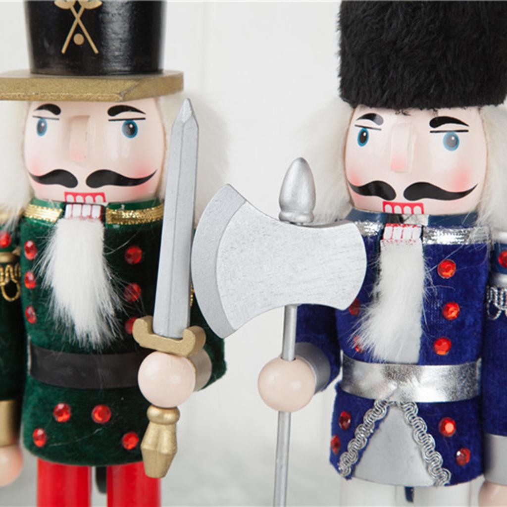 Hand Painted Wooden Nutcracker - Nutcracker Figurine 评论和价格