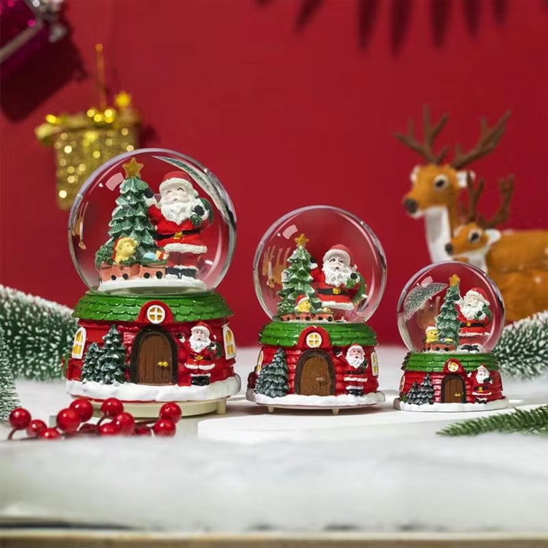 Fantasy LED Christmas Musical  - Snow Globe Musical 评论和价格
