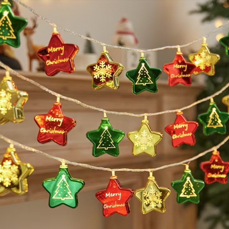 1.5M Christmas Ball Star LED S - Led Fairy String Lights 评论和价格