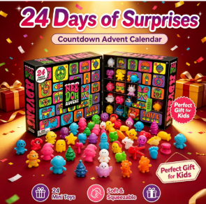 2026 NeeDoh Advent Calendar Gi - Advent Calendar Gift 评论和价格