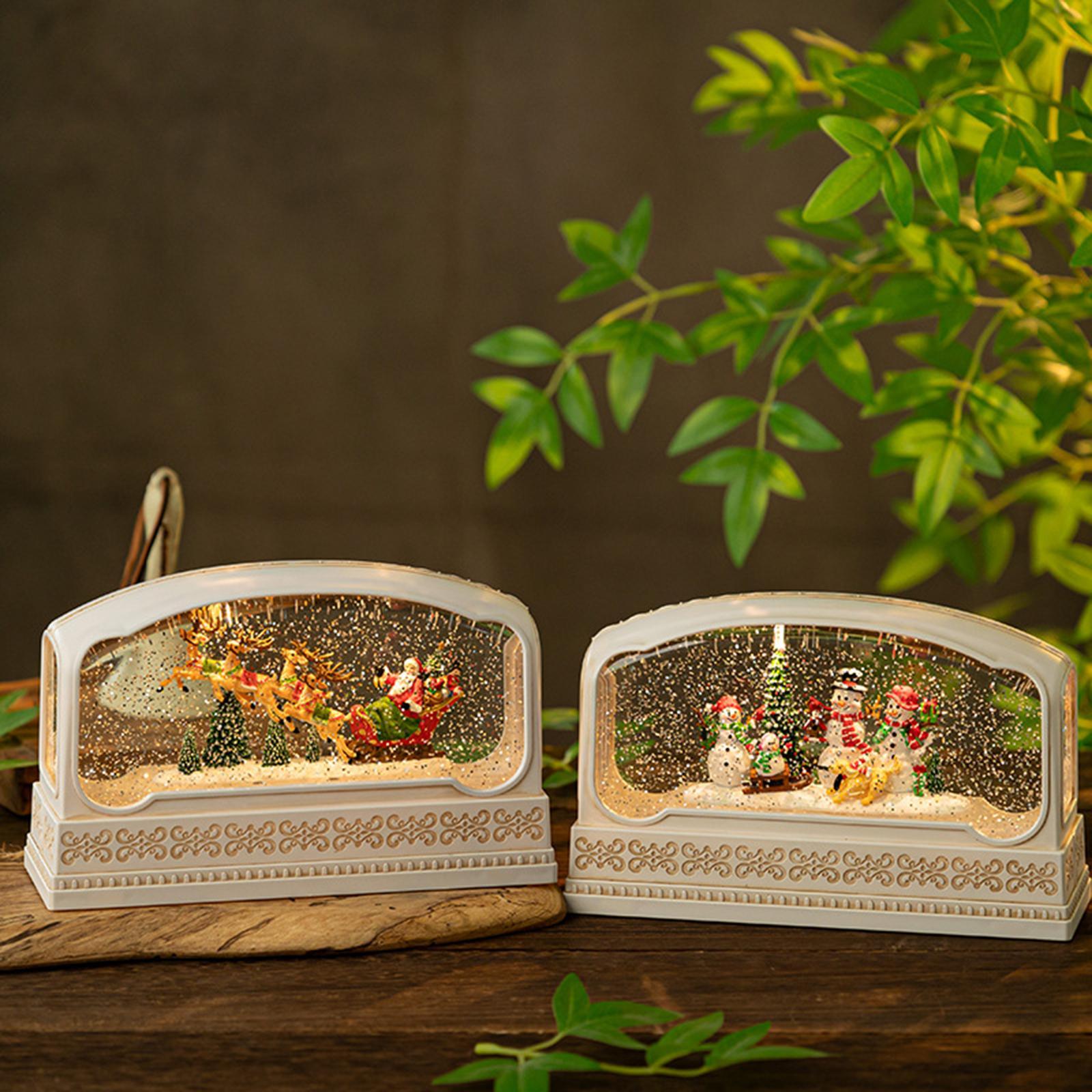Lighted Christmas Snow Globe M - Snow Globe Musical 评论和价格
