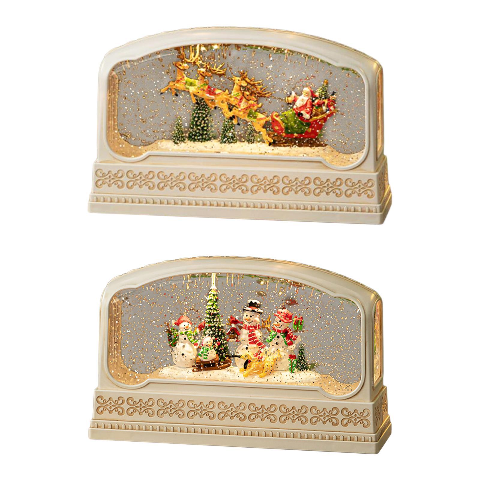 Lighted Christmas Snow Globe M - Snow Globe Musical 评论和价格