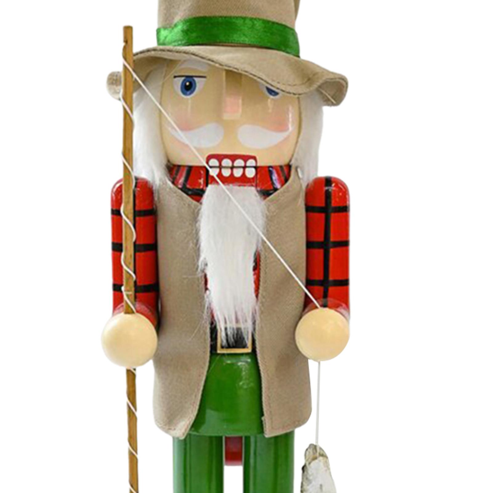 Wooden Nutcracker Christmas De - Nutcracker Figurine 评论和价格