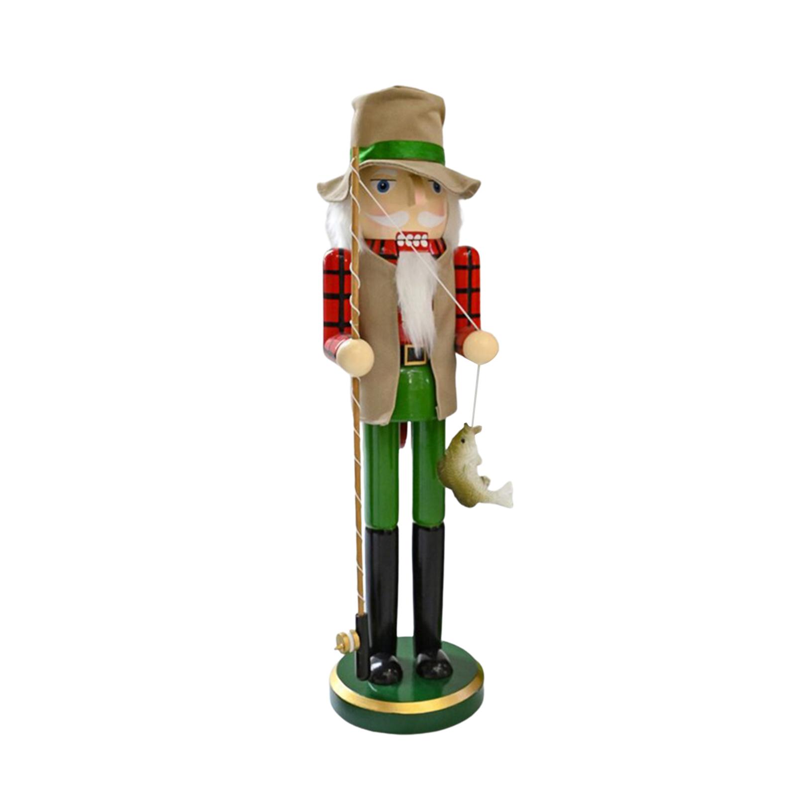 Wooden Nutcracker Christmas De - Nutcracker Figurine 评论和价格
