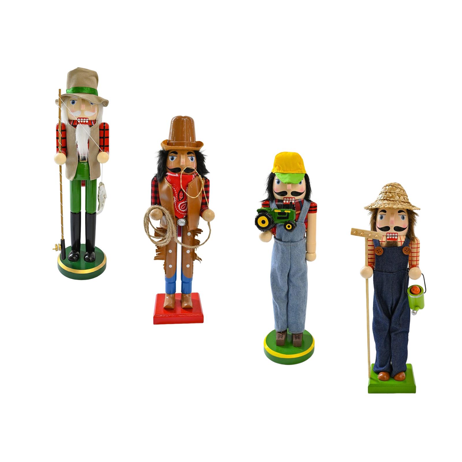 Wooden Nutcracker Christmas De - Nutcracker Figurine 评论和价格